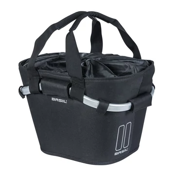 Első kosár Basil Classic Front Carry All Basket fekete