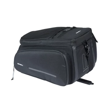 Basil Move Trunkbag 10-26l fekete csomagtartóra
