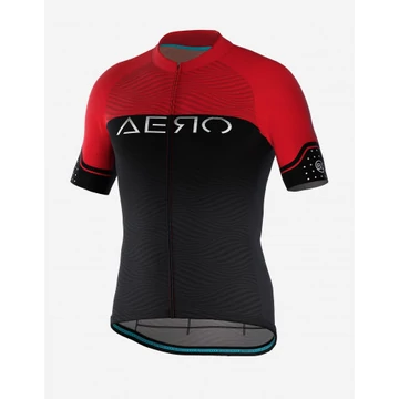 Mez BicycleLine Aero S2 piros rövid ujjú S