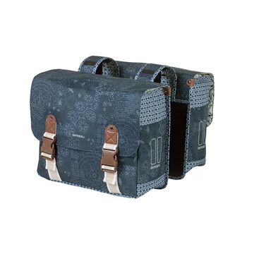 Basil Bohéme Double Bag indigo kék