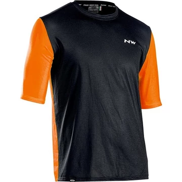 Mez Northwave Xtrail fekete/narancs rövid ujjú XL