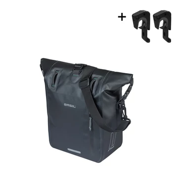 Basil Rivo MIK Hooks 12-15l vízhatlan fekete
