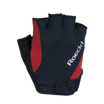 Kesztyű Roeckl Basel blak/red  L