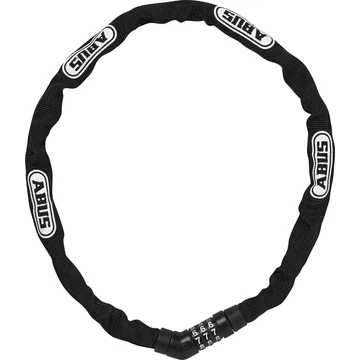 Abus Steel-O-Chain 4804C/75cm számos fekete lakat