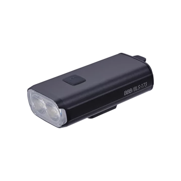 Első lámpa BBB StrikeDuo 2000 lumen USB töltővel