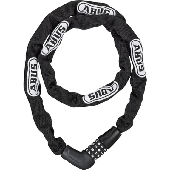 Abus Steel-O-Chain 5805C/110cm fekete lakat
