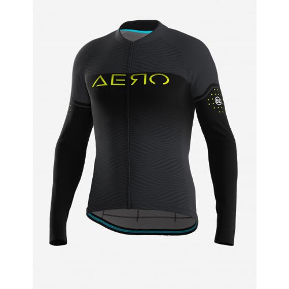 BicycleLine Aero S2 fekete hosszú ujjú L