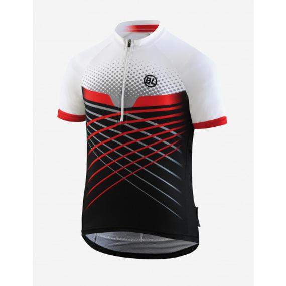 Mez BicycleLine Shiro fehér gyerek rövid ujjú 164