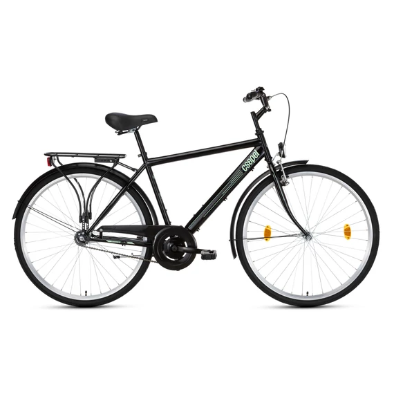 Csepel 28" Budapest A 1 sebességes fekete 19" férfi
