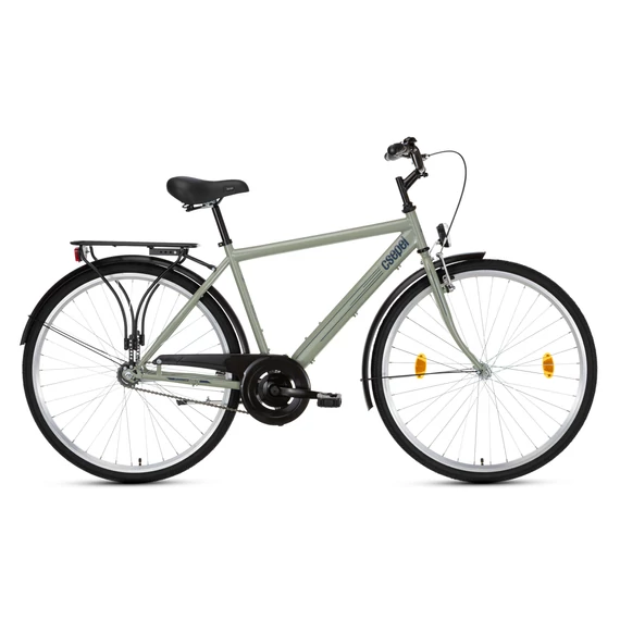 Csepel 28" Budapest A 1 sebességes szürke 21" férfi