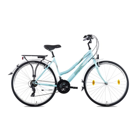 Csepel 28" Landrider 21 sebességes 19" türkiz 