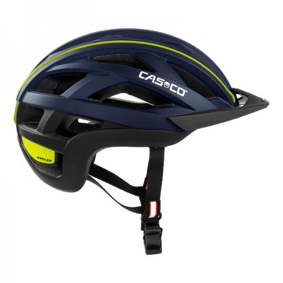 Casco Cuda 2 L /59-62cm/ kék/neon sárga sisak