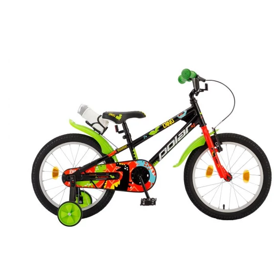 Polar 18" Junior Dino fiú fekete