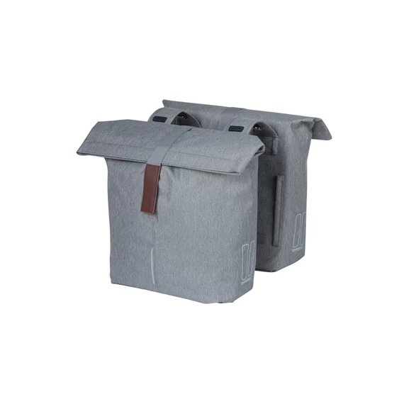 Basil City Double Bag szürke dupla táska