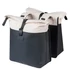 Kép 1/6 - Basil Vive Double 28-35l törtfehér/fekete
